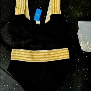 Cupshe wrap high waist bikini